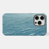 🌊 Texture d'eau apaisante pour un design moderne  iPhoneケース (裏面横)