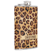 Texture Leopard素朴印刷名の追加 フラスク (右)