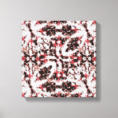 Texture Mosaic Abstract Design キャンバスプリント (正面)