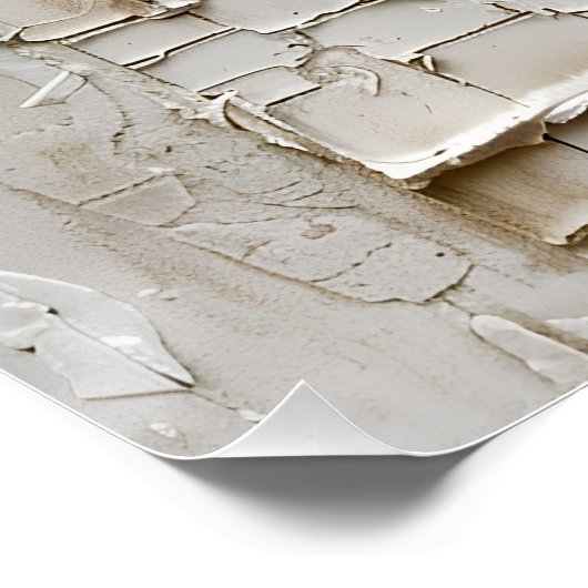 Texture Murale Vintage ポスター (コーナー)