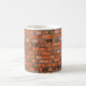 Texture of an old brick wall closeupaged,architect コーヒーマグカップ (中央)