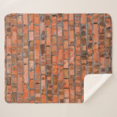 Texture of an old brick wall closeupaged,architect シェルパブランケット (正面(横))