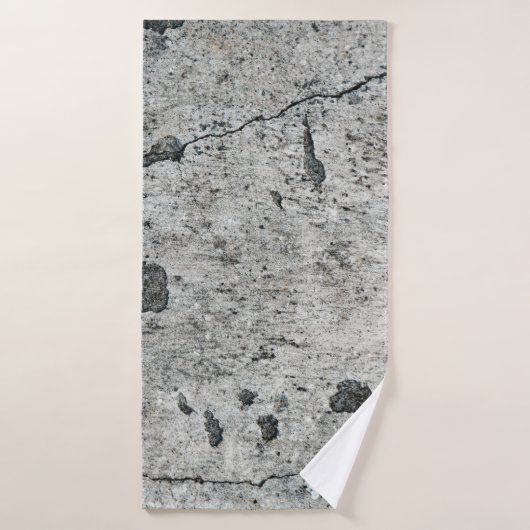Texture of an old cracked concrete wall. Backgroun バスタオル (バスタオル)