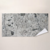 Texture of an old cracked concrete wall. Backgroun バスタオル (バスタオル)