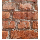 Texture of old weathered brick. Background of old  シャワーカーテン (正面)