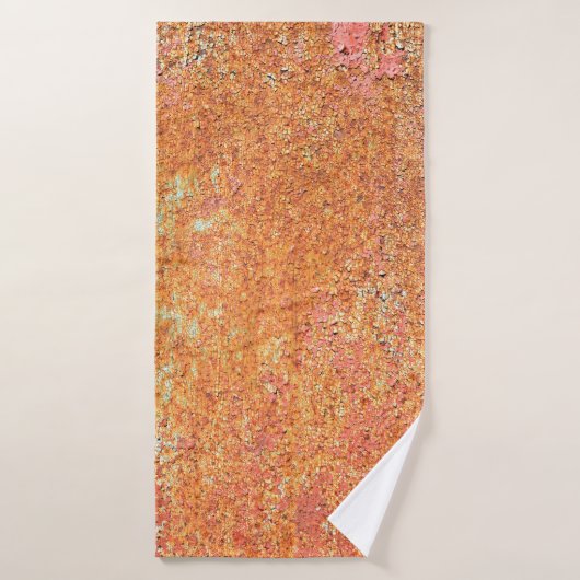 Texture of the old painted metalabstract, age, anc バスタオル (バスタオル)