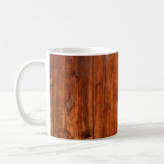 Texture wood grain barn weathered コーヒーマグカップ (左)