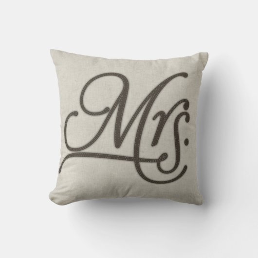 Textured夫人の装飾用クッション クッション (正面)