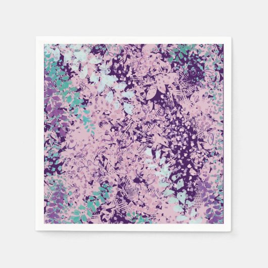 textured abstract  スタンダードカクテルナプキン (正面)
