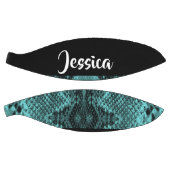Textured blue snake skin バスケットボール (パネル)