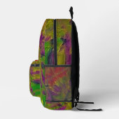 "Textured Florals" (Print Cut Sew Bag) Backpack プリントバックパック (右)