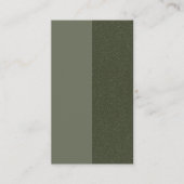 Textured Moss Greenプロモディスカウントカード – カスタム 割引カード (正面)