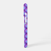 Textured Oil Paint Weave Pattern Phone Case iPhone 16ケース (左側面)