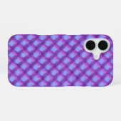 Textured Oil Paint Weave Pattern Phone Case iPhone 16ケース (裏面横)