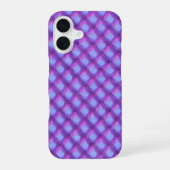 Textured Oil Paint Weave Pattern Phone Case iPhone 16ケース (裏面)
