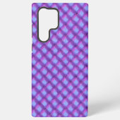 Textured Oil Paint Weave Pattern Phone Case Samsung Galaxyケース (裏面)