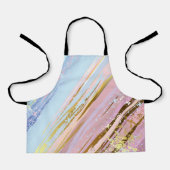 Textured Pink Background エプロン (正面)