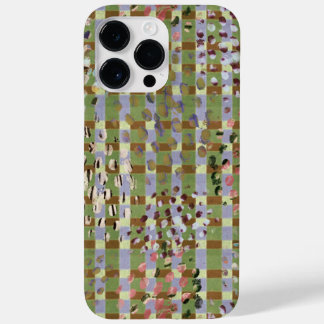 Textured Pointillism Grid Pattern Artwork Case-Mate iPhone 14 Pro Maxケース