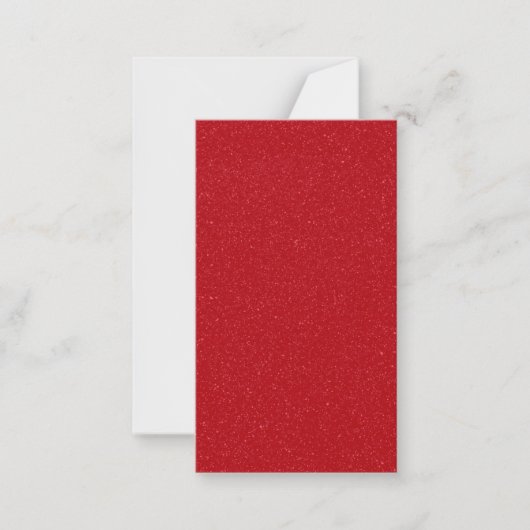 Textured Tomato Red Flat Note Card – Customizable ノートカード (正面)