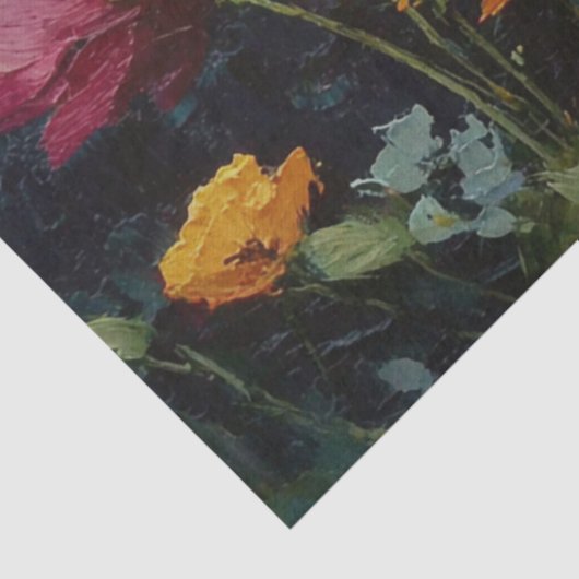 Textured Wildflowers Decoupage 薄葉紙 (詳細)