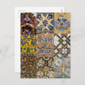 Textures of Mexico City Travel Postcard シーズンポストカード (正面/裏面)