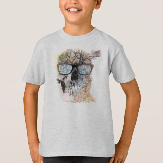 Textyのスカル Tシャツ (正面)