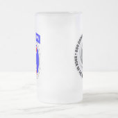 TFの嵐によって曇らされるマグ フロストグラスビールジョッキ (中央)