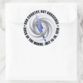 TFストームステッカー ラウンドシール (バッグ)