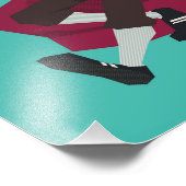 Tf2スカウト漫画中級プリント フォトプリント (角)