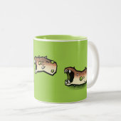 TF2 Bread monster green mug ツートーンマグカップ (正面右)