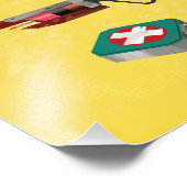 TF2 RED medic tools print フォトプリント (角)