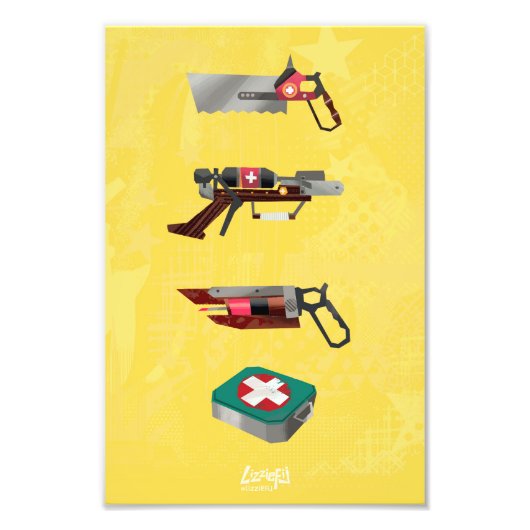TF2 RED medic tools print フォトプリント (正面)