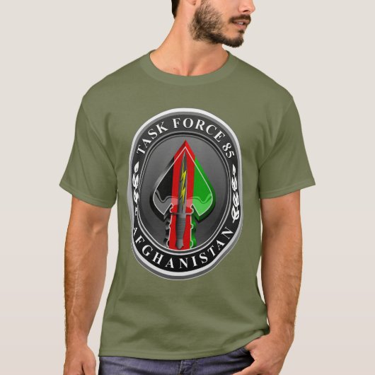 TF85 アフガニスタン Tシャツ (正面)