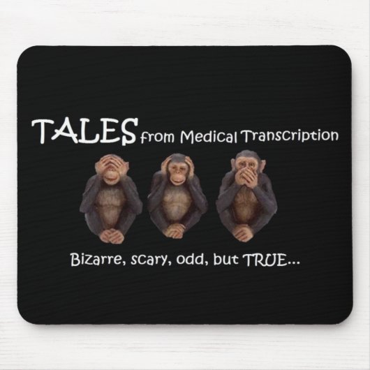 TFMTの黒いマウスパッド! マウスパッド (正面)