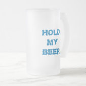 TFSでビールを保持 フロストグラスビールジョッキ (正面右)