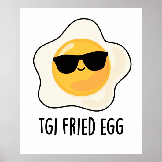 TGI卵焼きおもしろい食品パン ポスター (正面)