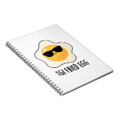 TGI フライドエッグ 面白い食べ物パンのジョーク ノートブック (右側)