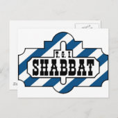 TGI SHABBAT ポストカード (正面/裏面)