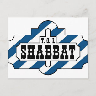 TGI SHABBAT ポストカード