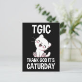 TGIC 今日は猫の日 ポストカード (スタンド正面)