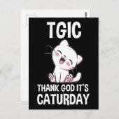 TGIC 今日は猫の日 ポストカード (正面/裏面)