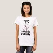 TGIC 猫の日がやってきた Tシャツ (正面フル)