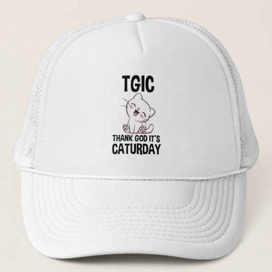 TGIC 猫の日万歳 キャップ (正面)
