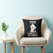 TGIC 猫の日万歳 クッション (椅子)