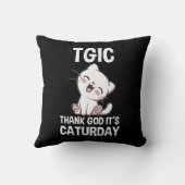 TGIC 猫の日万歳 クッション (裏面)