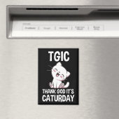 TGIC 猫の日万歳 マグネット (インサイチュ (食洗機))