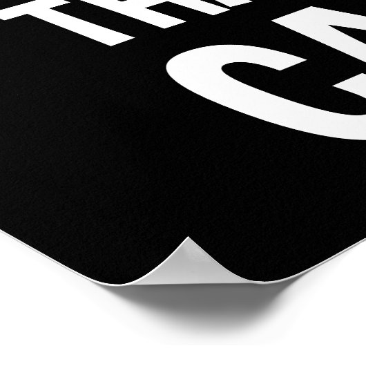 TGIC Thank God It's Caturday ポスター (角)