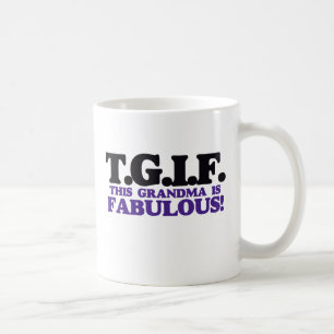 TGIFこの祖母は素晴らしい コーヒーマグカップ