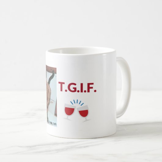 TGIFのコーヒー・マグ コーヒーマグカップ (正面右)