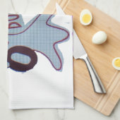 TGIFハクナマタハンズオフブーおもしろい顔 キッチンタオル (四つ折り)